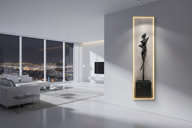 LED Abstract Lady Art Wall Lamp for Home Decoration-ChandeliersDecor.com