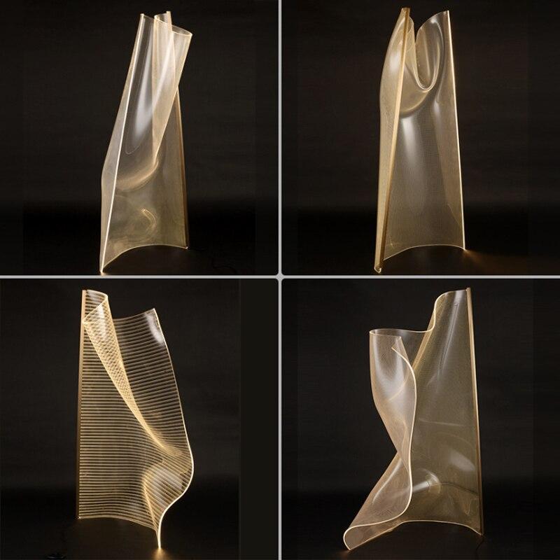 ChandeliersDecor.com-Floor Lamp-LED Acryl Floor Lamp