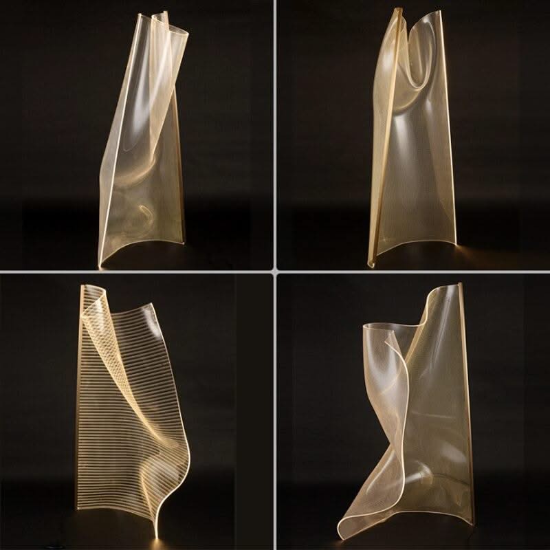 ChandeliersDecor.com-Floor Lamp-LED Acryl Floor Lamp