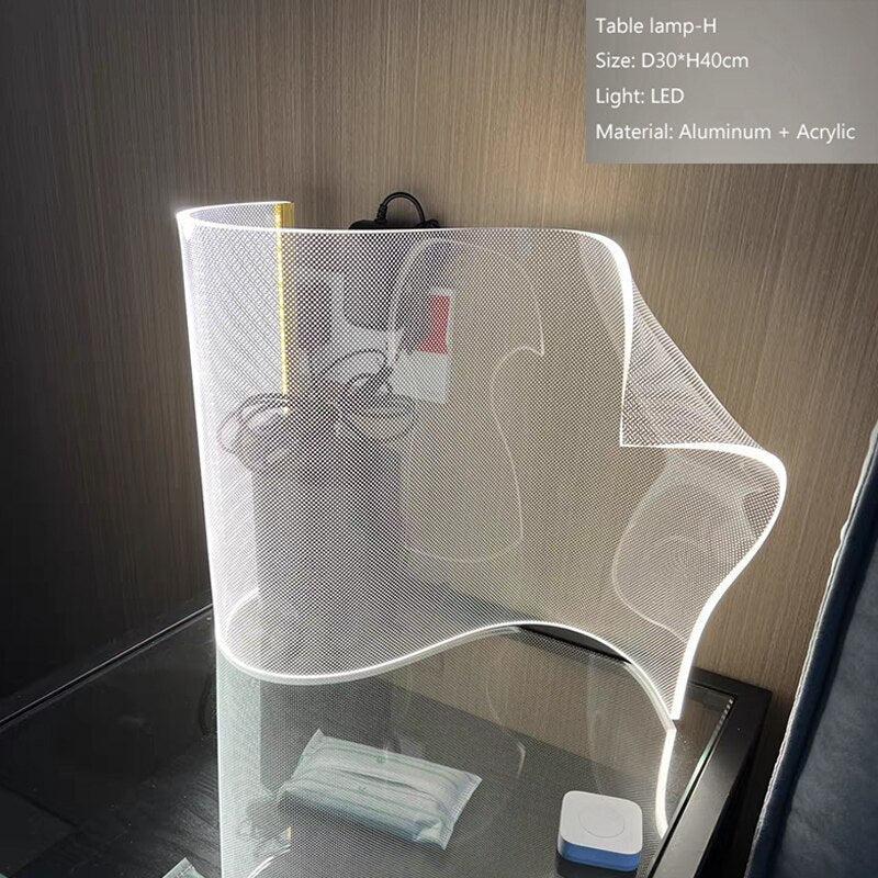 ChandeliersDecor.com-Floor Lamp-LED Acryl Floor Lamp