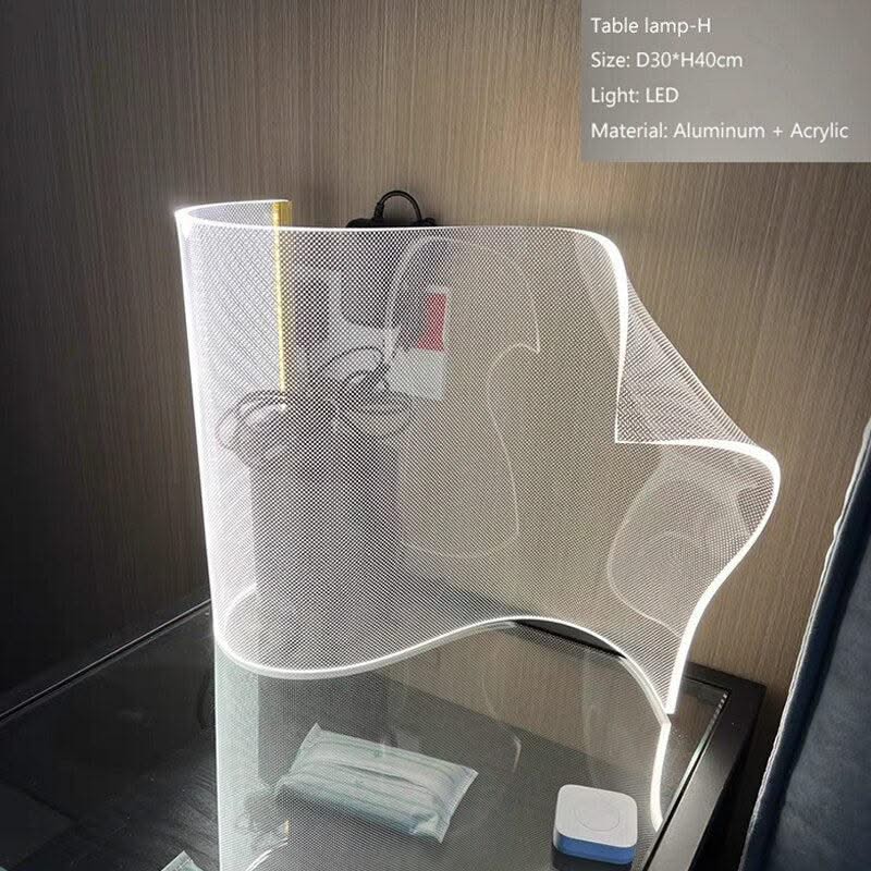 ChandeliersDecor.com-Floor Lamp-LED Acryl Floor Lamp