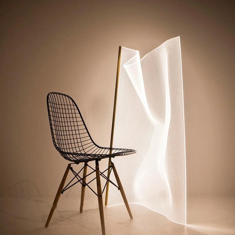 ChandeliersDecor.com-Floor Lamp-LED Acryl Floor Lamp