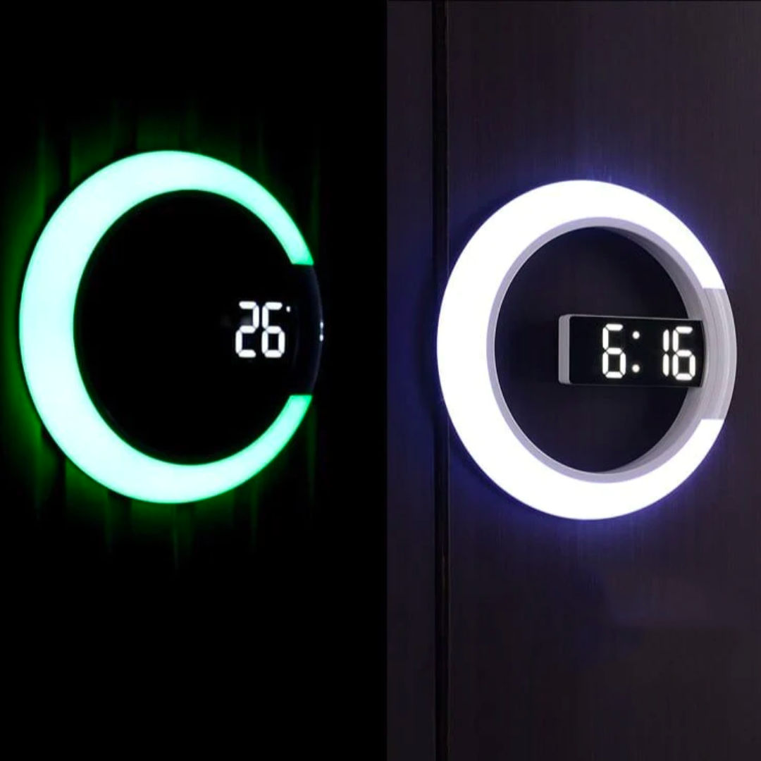 ChandeliersDecor.com-Wall Clocks-LED Electronic Wall Clock – High-Quality Time Display