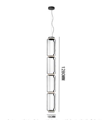 ChandeliersDecor.com-Chandeliers-LED Glass Chandelier Lighting for Living Room Stair Hall