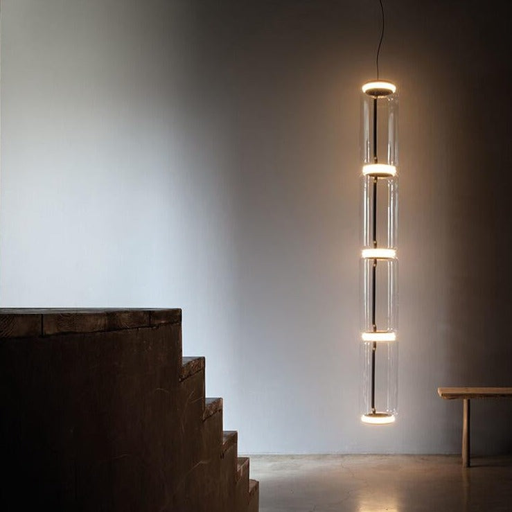 ChandeliersDecor.com-Chandeliers-LED Glass Chandelier Lighting for Living Room Stair Hall