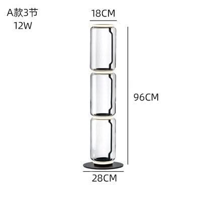 LED Glass Floor Lamp Lighting for Living Room-ChandeliersDecor.com
