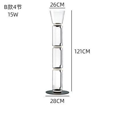 LED Glass Floor Lamp Lighting for Living Room-ChandeliersDecor.com