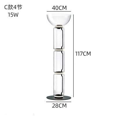 LED Glass Floor Lamp Lighting for Living Room-ChandeliersDecor.com