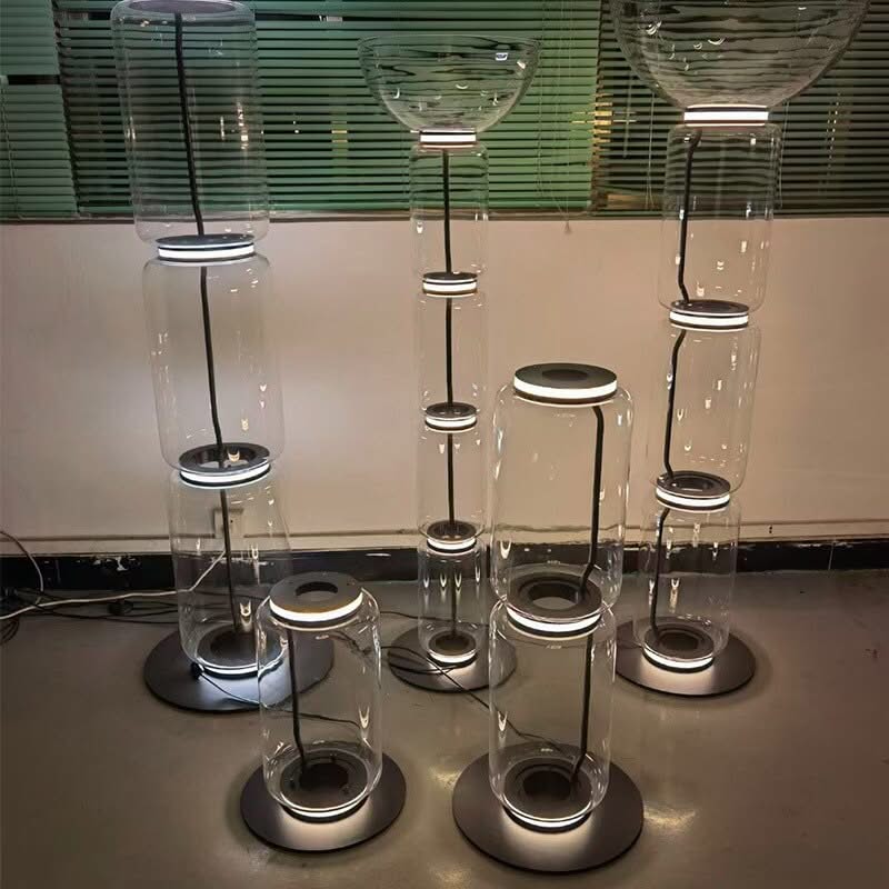 LED Glass Floor Lamp Lighting for Living Room-ChandeliersDecor.com