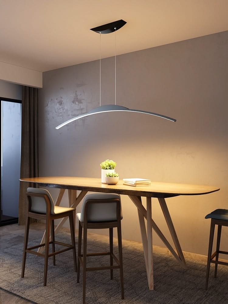 LED Long Chandelier for Dining Room, Kitchen-ChandeliersDecor.com