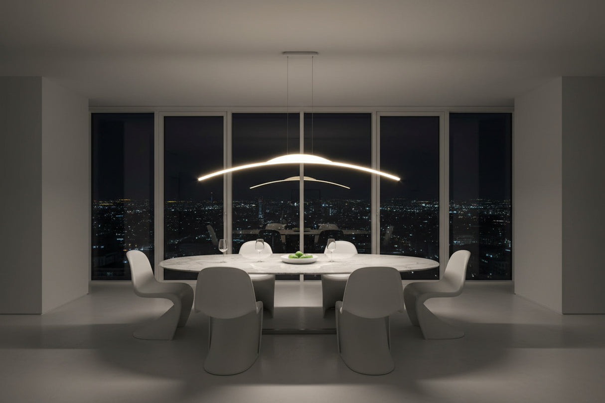 LED Long Chandelier for Dining Room, Kitchen-ChandeliersDecor.com