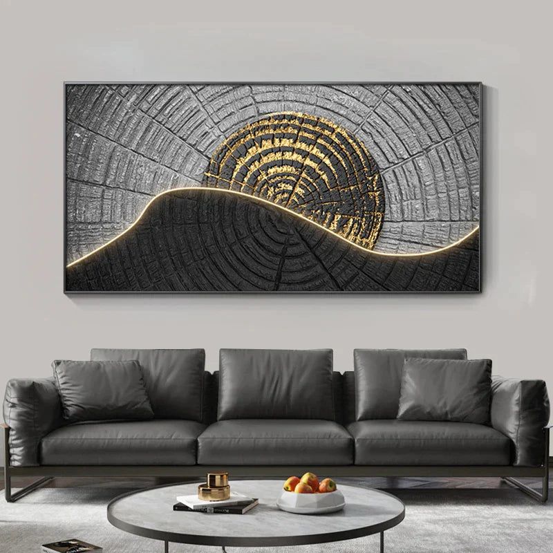 ChandeliersDecor.com-LED Wall Art-LED Moon Wall Hanging Lamp - Creative and Modern Design