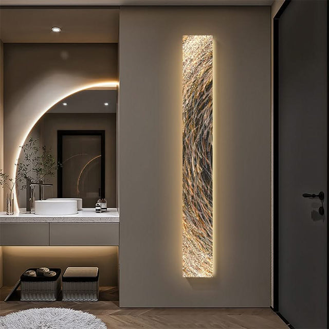 LED Panel Wall Lamp - Abstract Indoor Light Fixture-ChandeliersDecor.com