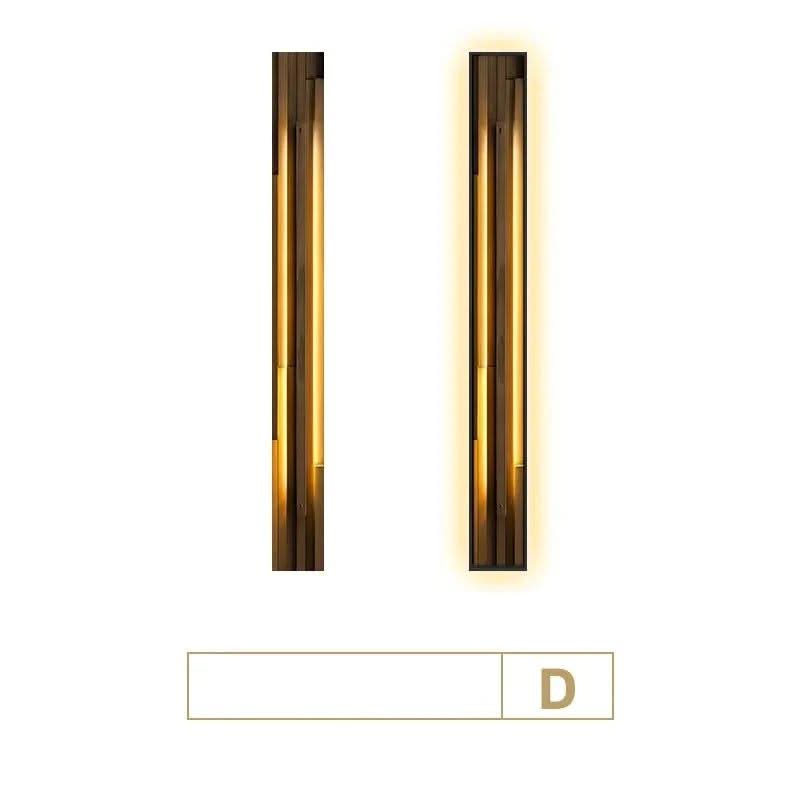 LED Panel Wall Lamp - Abstract Porch Art-ChandeliersDecor.com