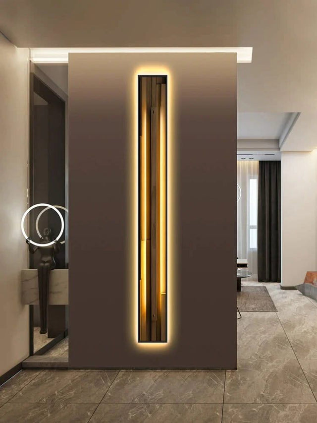 LED Panel Wall Lamp - Abstract Porch Art-ChandeliersDecor.com