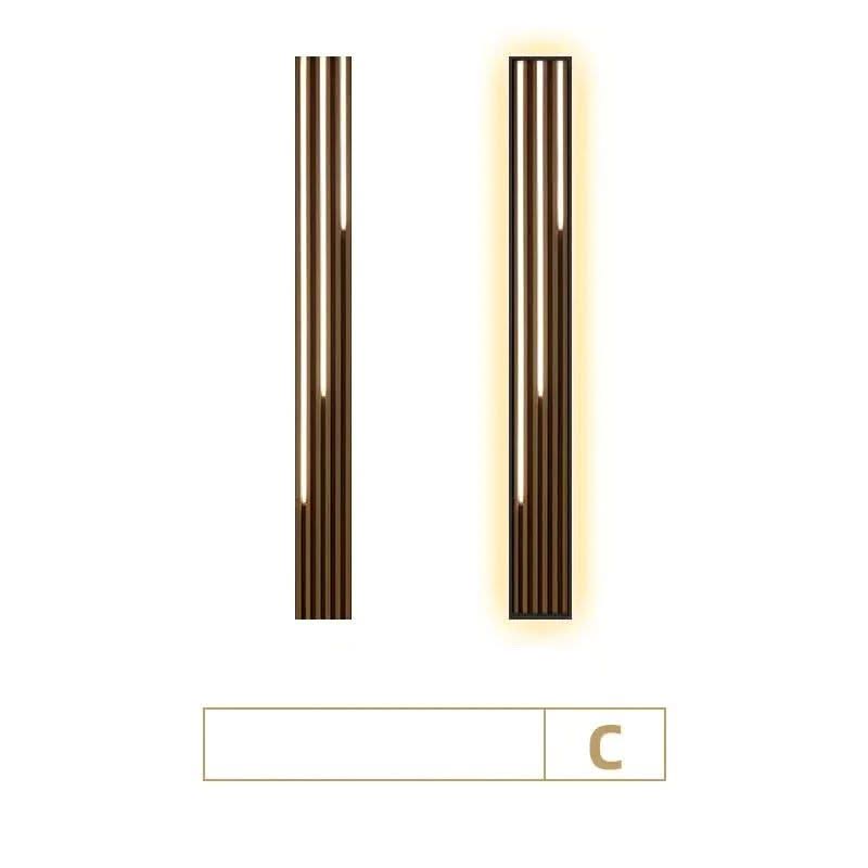 LED Panel Wall Lamp - Abstract Porch Art-ChandeliersDecor.com