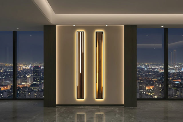 LED Panel Wall Lamp - Abstract Porch Art-ChandeliersDecor.com