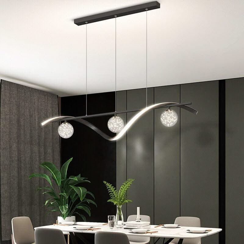 ChandeliersDecor.com-Kitchen Island-LED Stars Chandelier Light