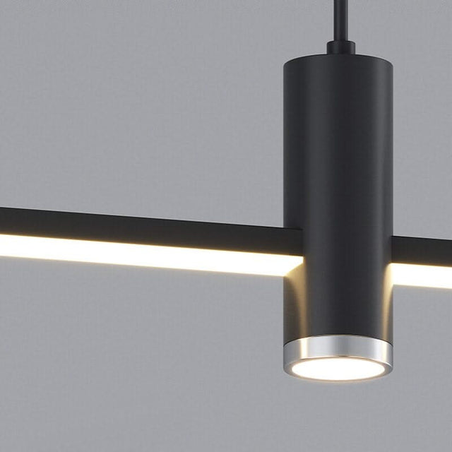 LED Strip Line Chandelier Light-ChandeliersDecor.com
