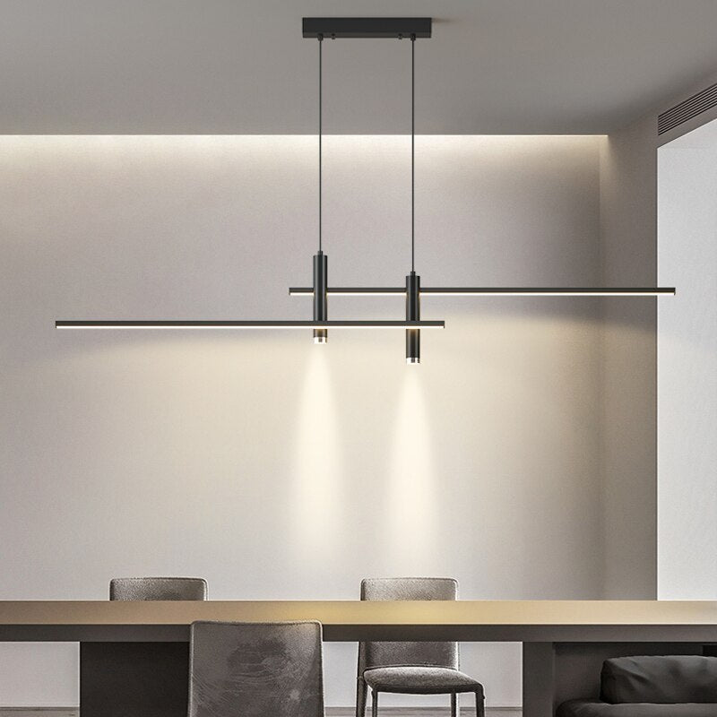 ChandeliersDecor.com-Chandeliers-LED Strip Line Chandelier Light