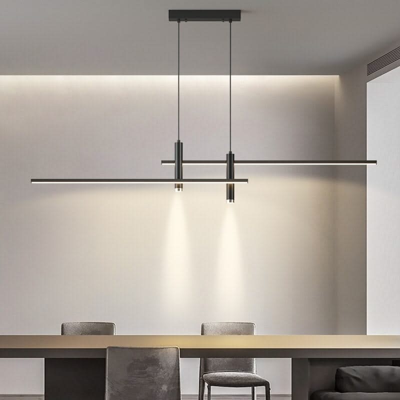 LED Strip Line Chandelier Light-ChandeliersDecor.com