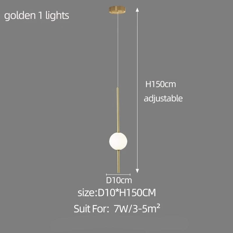 Long Line Glass Ball Chandelier - Lighting Solution.-ChandeliersDecor.com