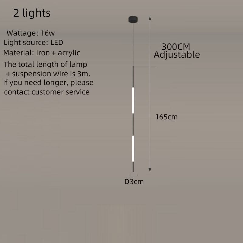 Long Tubes Chandelier – Illuminate Your Space with Style-ChandeliersDecor.com