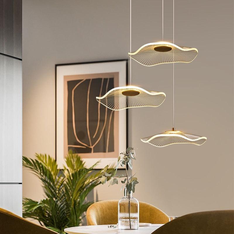 ChandeliersDecor.com-Chandeliers-Lotus Leaf Chandelier: Elegant Lighting for Your Space