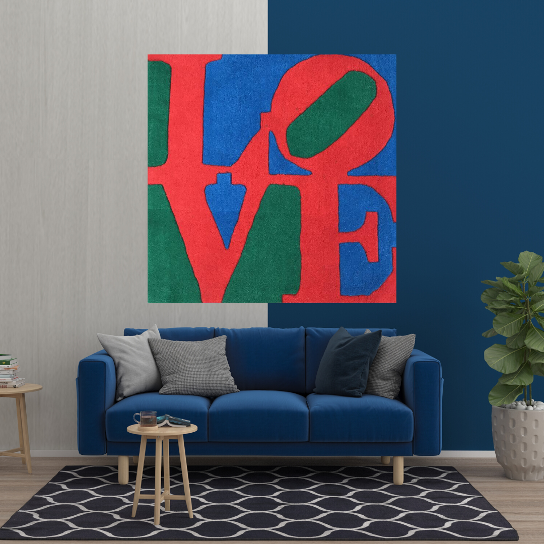 ChandeliersDecor.com-Wall Posters-Love Abstract Canvas Wall Art