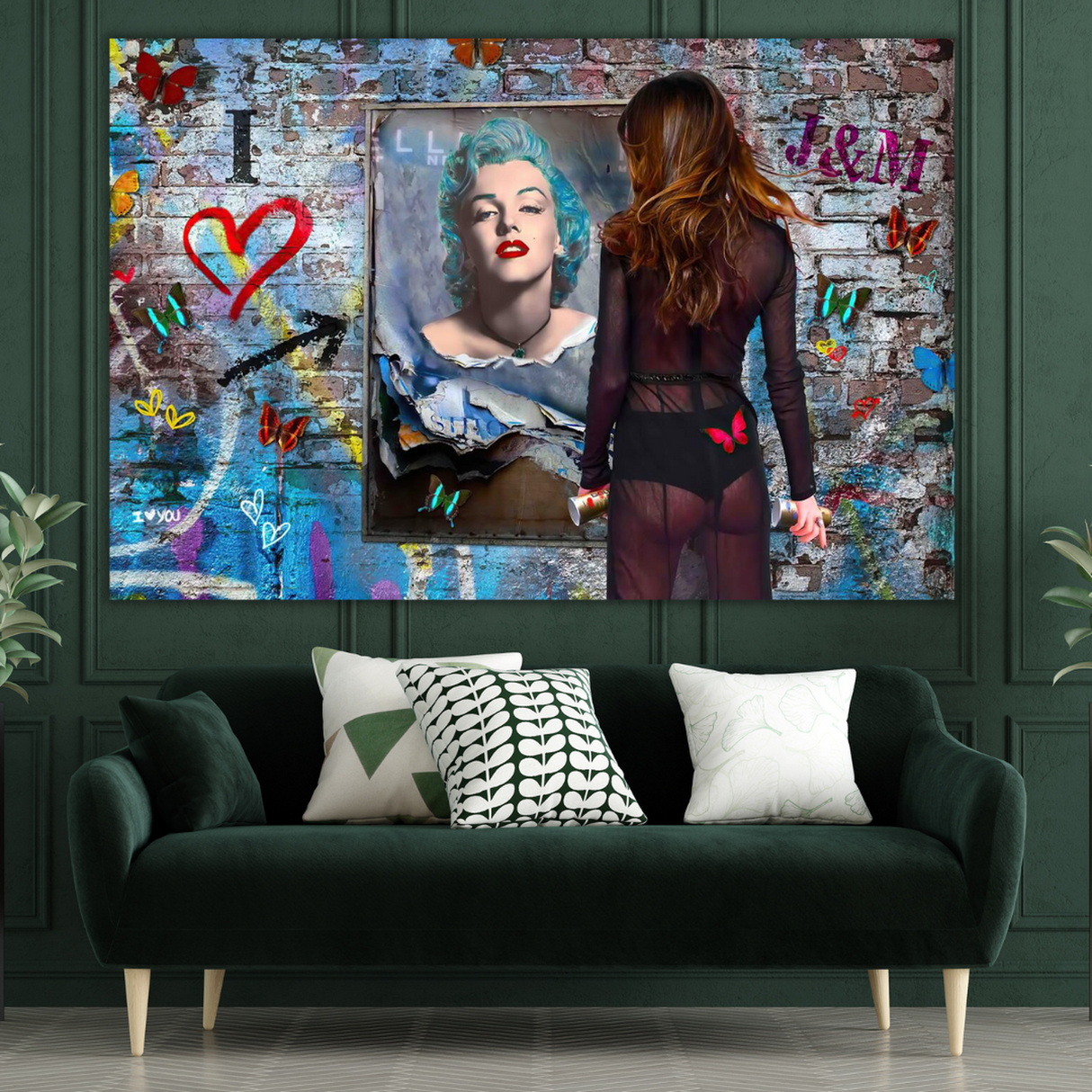 ChandeliersDecor.com-Wall Posters-Love: Marilyn Poster – Captivating Iconic Artwork