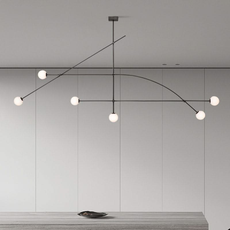 ChandeliersDecor.com-Kitchen Island-Lustre Bars Chandelier: Illuminate with Elegance