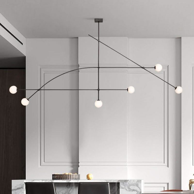 ChandeliersDecor.com-Kitchen Island-Lustre Bars Chandelier: Illuminate with Elegance