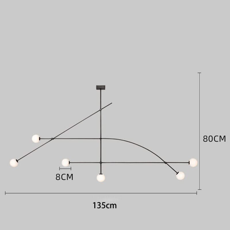 ChandeliersDecor.com-Kitchen Island-Lustre Bars Chandelier: Illuminate with Elegance