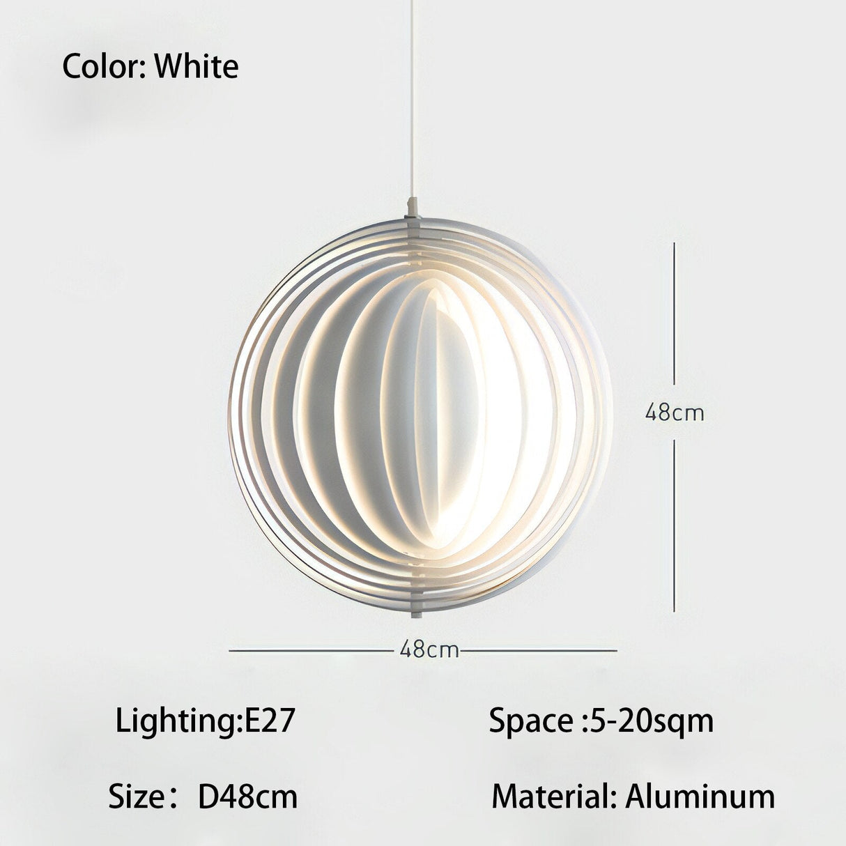 ChandeliersDecor.com-Pendant Lights-Lustre Hanging Lamp – Enhance Your Space