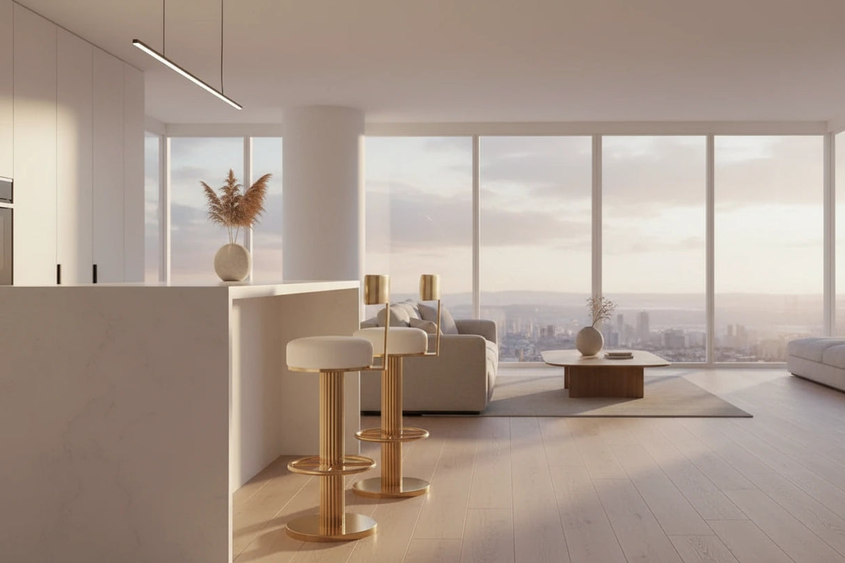 Luxury Alto Minimalist Bar Stool for Kitchen Island Counter-ChandeliersDecor.com