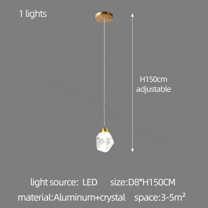 ChandeliersDecor.com-Staircase Chandelier-Luxury Crystal Staircase Chandelier with LED Lights