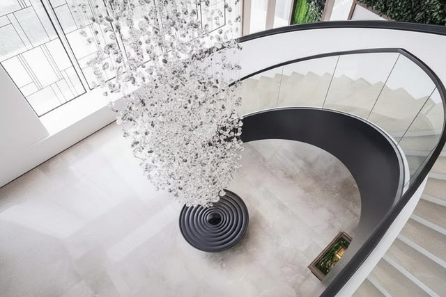 Luxury Crystal Stones LED Ceiling Chandelier-ChandeliersDecor.com
