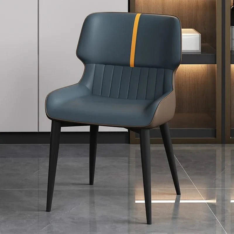 Luxury n Comfort Leather Dining Chair-ChandeliersDecor.com