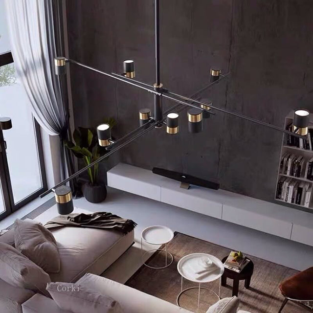 Lynx Design Chandelier: Rotatable Sputnik Chandelier-ChandeliersDecor.com