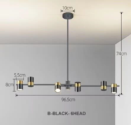Lynx Design Chandelier: Rotatable Sputnik Chandelier-ChandeliersDecor.com
