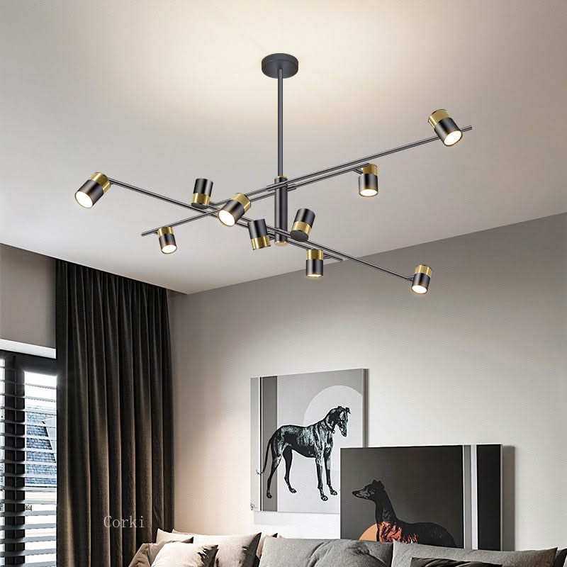 Lynx Design Chandelier: Rotatable Sputnik Chandelier-ChandeliersDecor.com