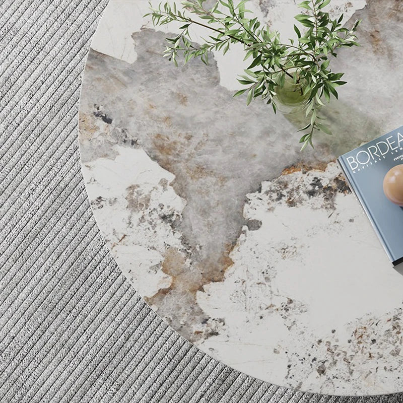 ChandeliersDecor.com-Coffee Tables-Marble Coffee Table Globe Balls Design