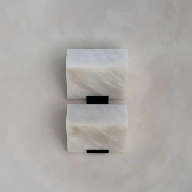Marble Natural Stone LED Wall Light-ChandeliersDecor.com