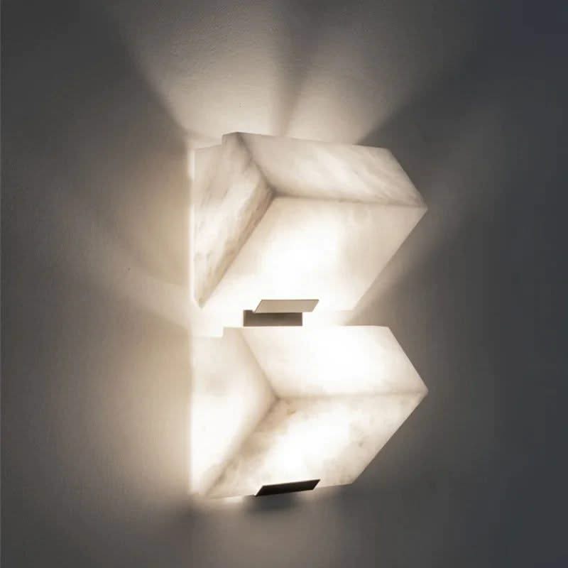 Marble Natural Stone LED Wall Light-ChandeliersDecor.com