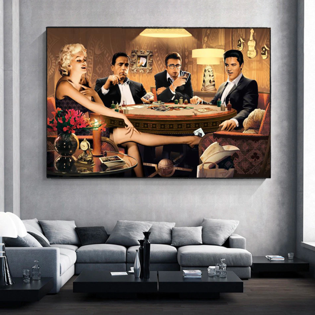 Marilyn, James Dean and Elvis Poster: The Perfect Addition-ChandeliersDecor.com