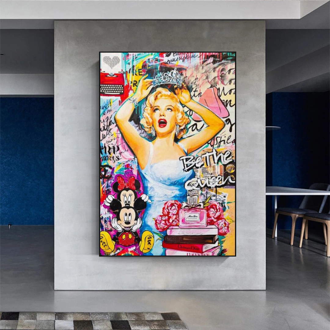 Marilyn Monroe Graffiti: Art Inspired by the Icon-ChandeliersDecor.com