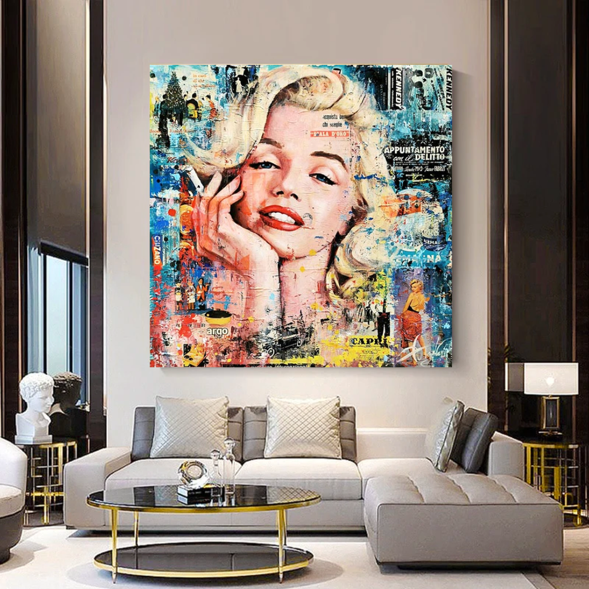 Marilyn Monroe Poster - Enhance Your Space-ChandeliersDecor.com