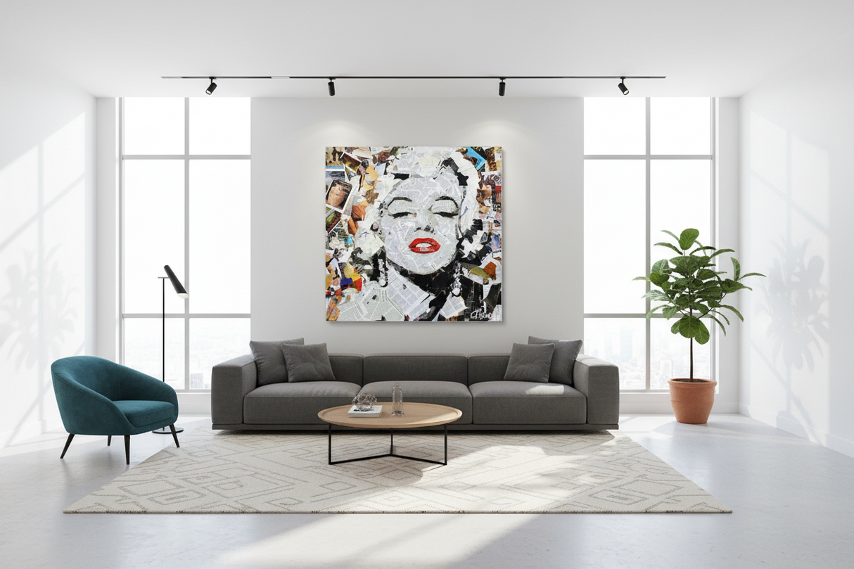 Marilyn Poster: Captivating Iconic Imagery-ChandeliersDecor.com