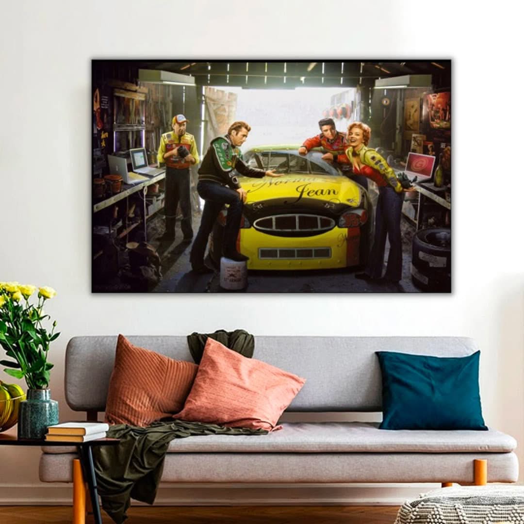 Marilyn Poster: Elevate Your Garage's Style-ChandeliersDecor.com
