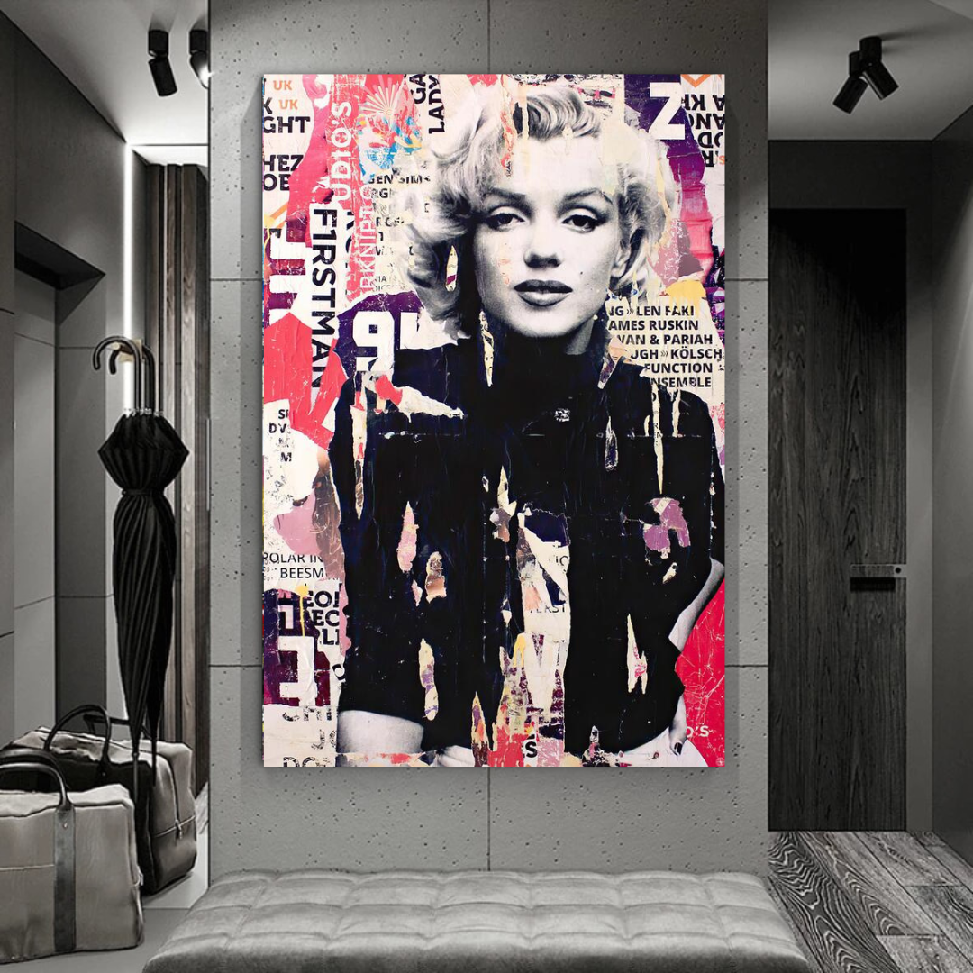 Marilyn Poster: Iconic Art Print High Quality Decor-ChandeliersDecor.com